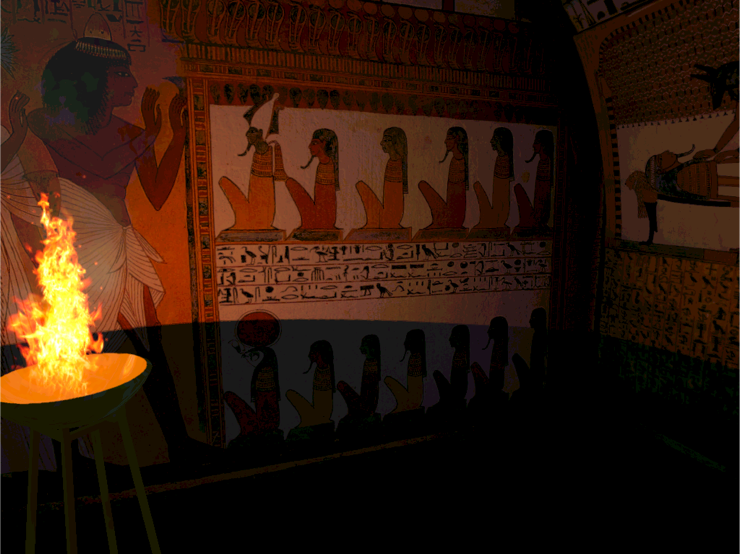 Computer Reconstruction of Theban Tomb no. 1 of Sennedjem